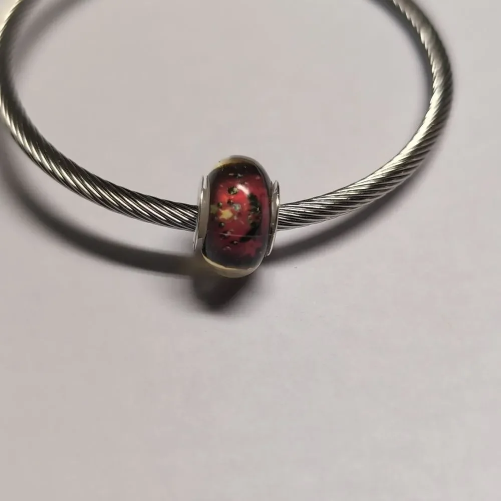 Silver Christmas Charm for Pandora Style‎ Bracelet